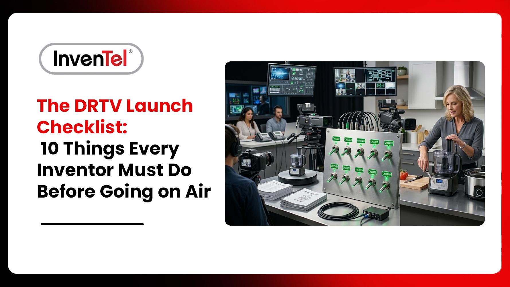 The DRTV Launch Checklist: 10 important Points to remember