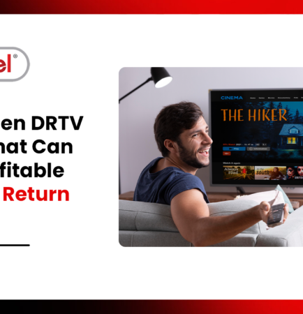 DRTV return rate and product profitability analysis showing sales, returns, and campaign costs